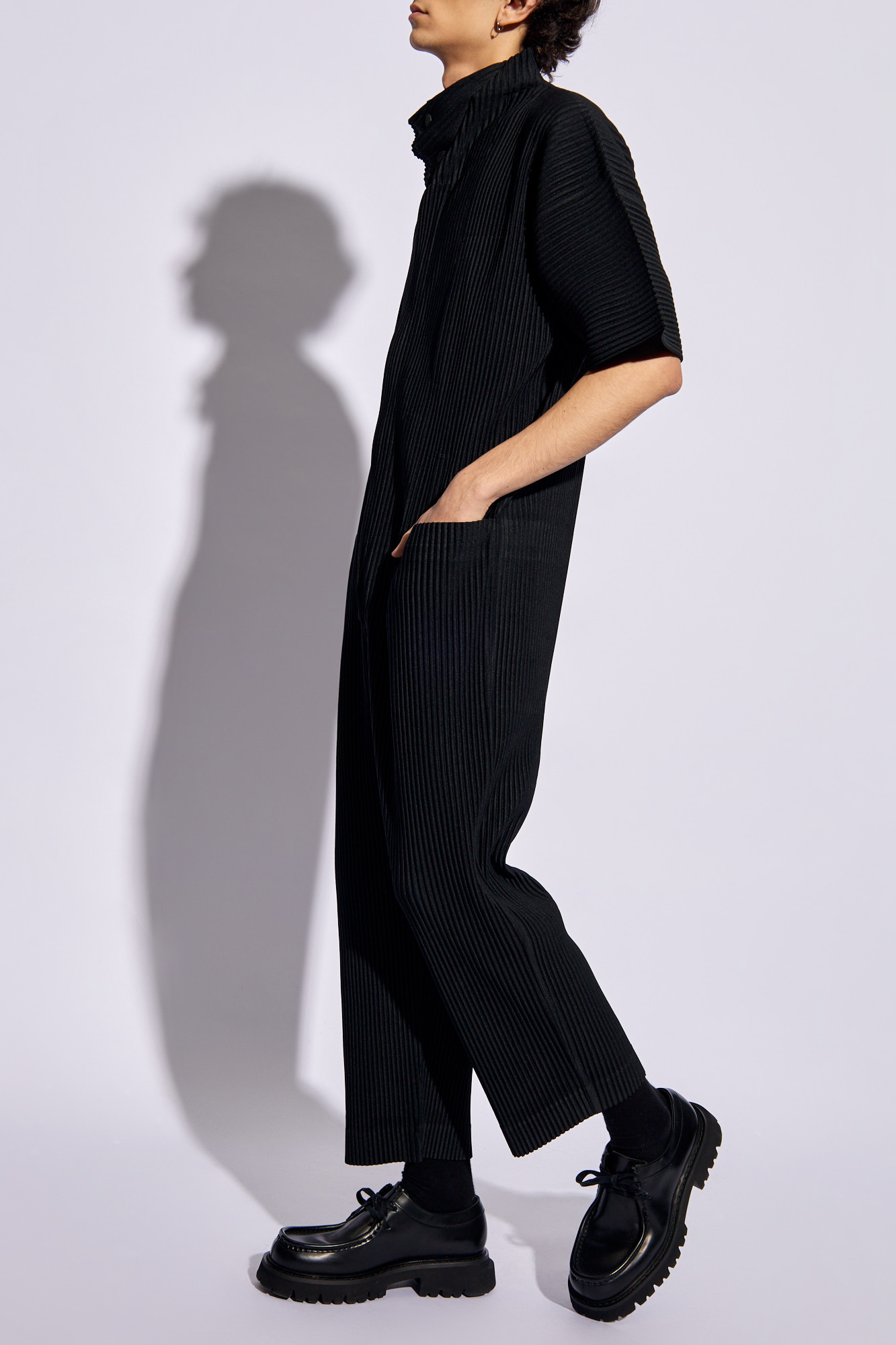 Black Pleated jumpsuit Issey Miyake Homme Plisse - Vitkac Canada